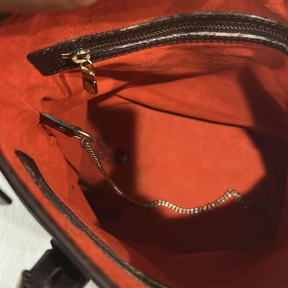 Louis Vuitton Damier Ebene mini Bucket Bag